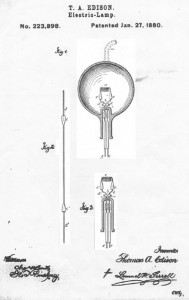 Incandescent Lamp Patent
