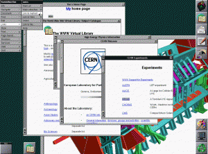 Screenshot of WorldWideWeb