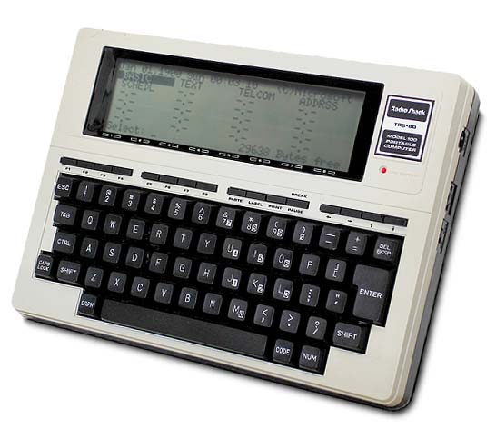 TRS-80 Model 100 Introduced