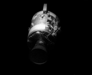Apollo 13 Damaged Service Module