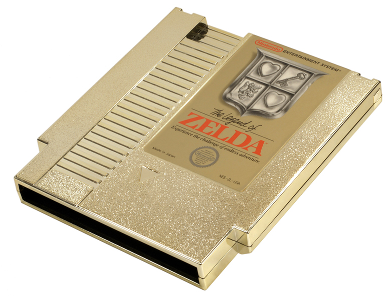 original zelda gold cartridge price
